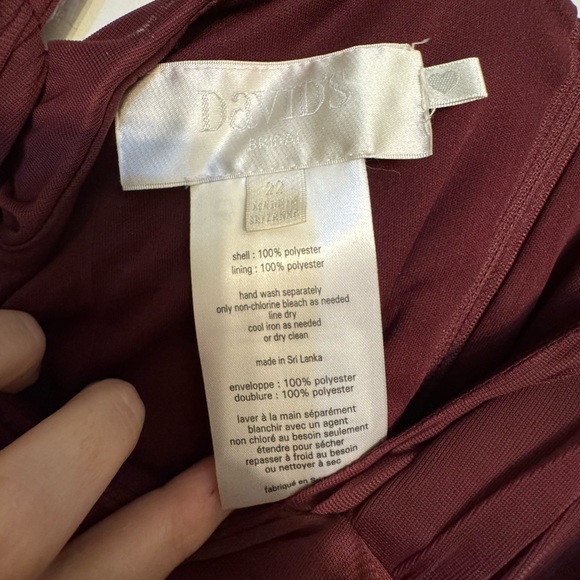 David’s Bridal Bridesmaid Dress 🌹 - Picture 2 of 6